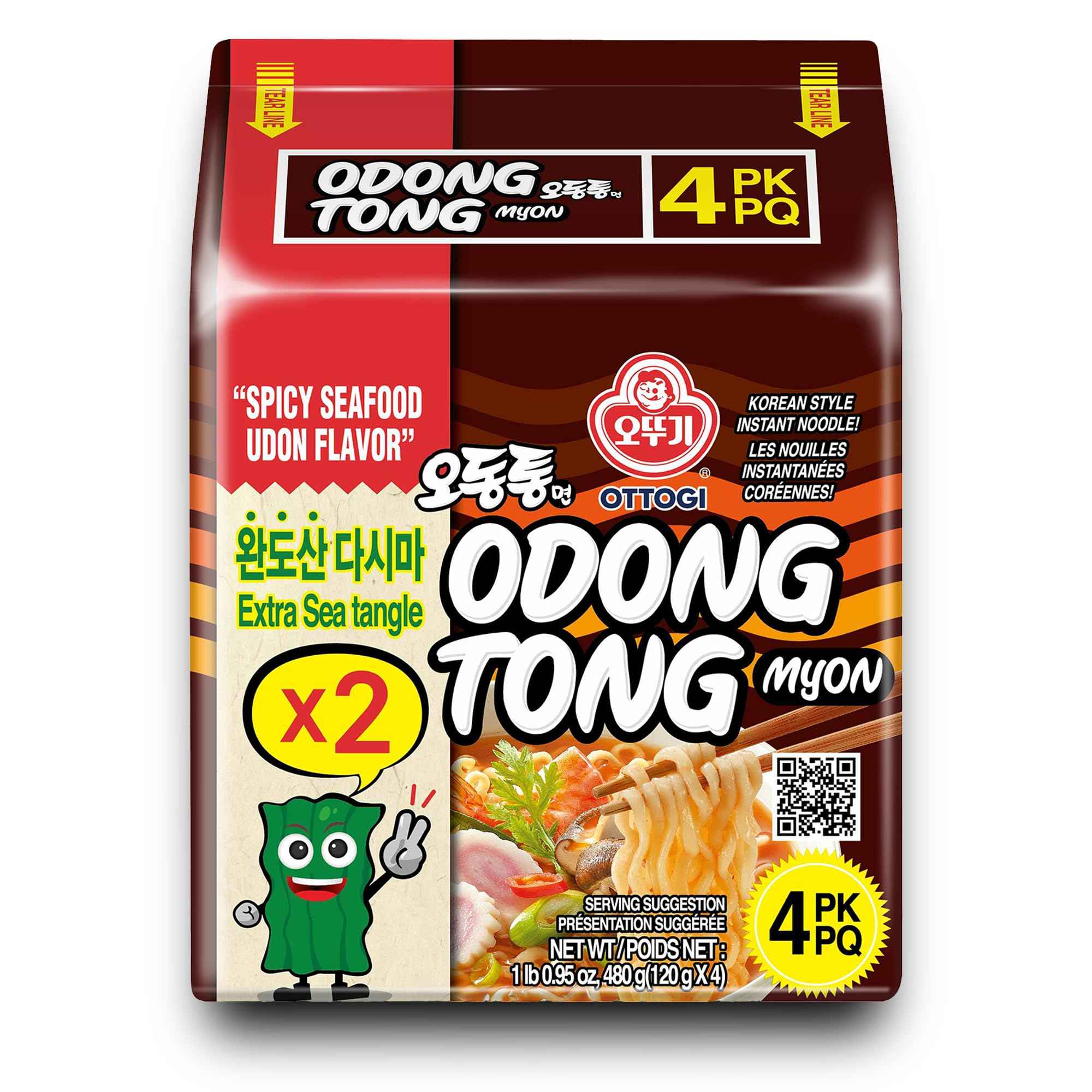 Ottogi Odongtong Ramen (Multi) 4EA (120G)